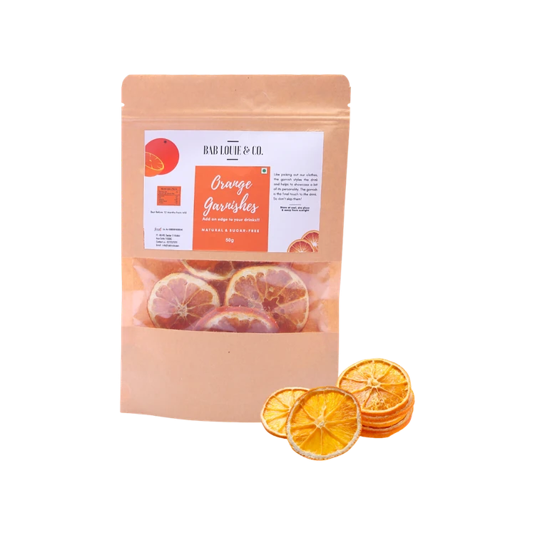 Bab Louie & Co. Dried Orange Garnishes
