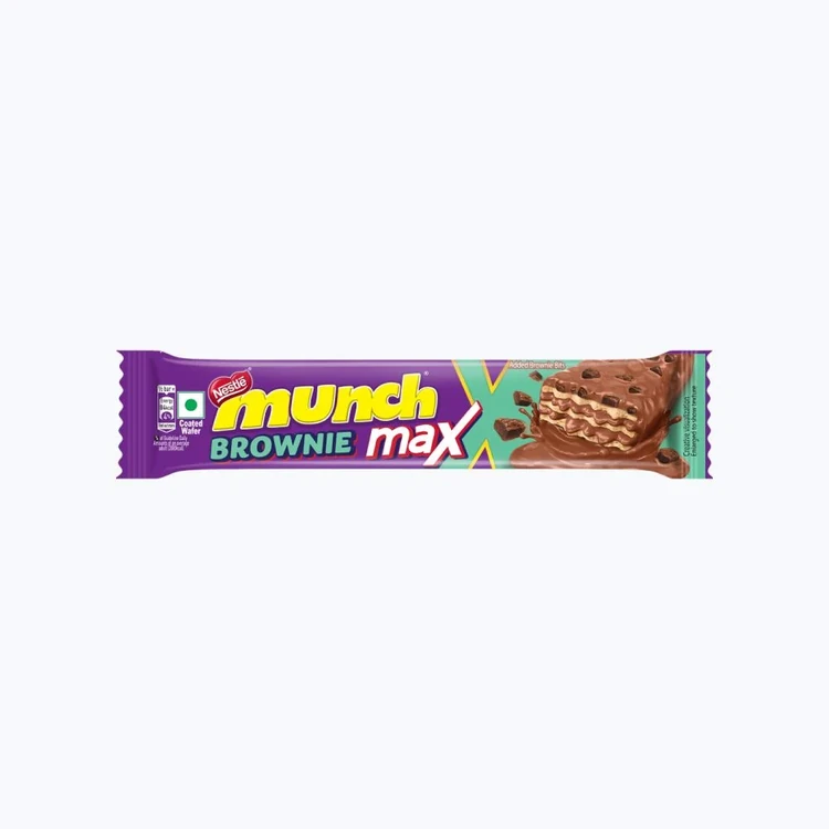 Nestle Munch Brownie Max Choco Coated Wafer Bar
