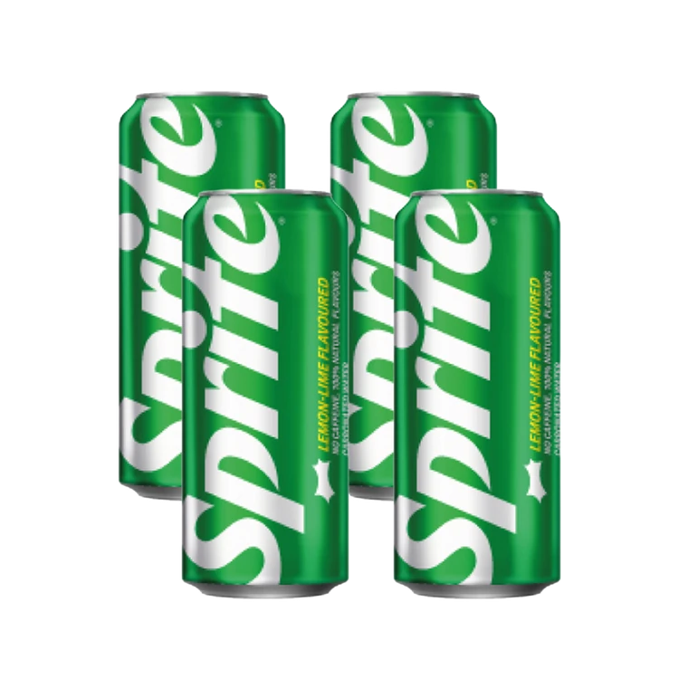 Sprite Lime Flavoured Soft Drink - Pack of 4