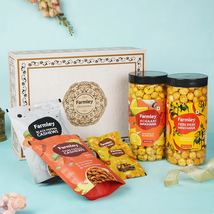 Farmley Felicitations Mix Dry Fruits Gift Pack (Dry Fruits Udugore Pack)