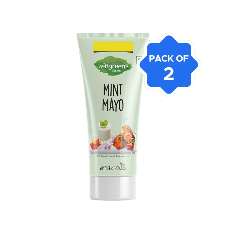 Wingreens Farms Mint Flavoured Mayonnaise - Pack of 2