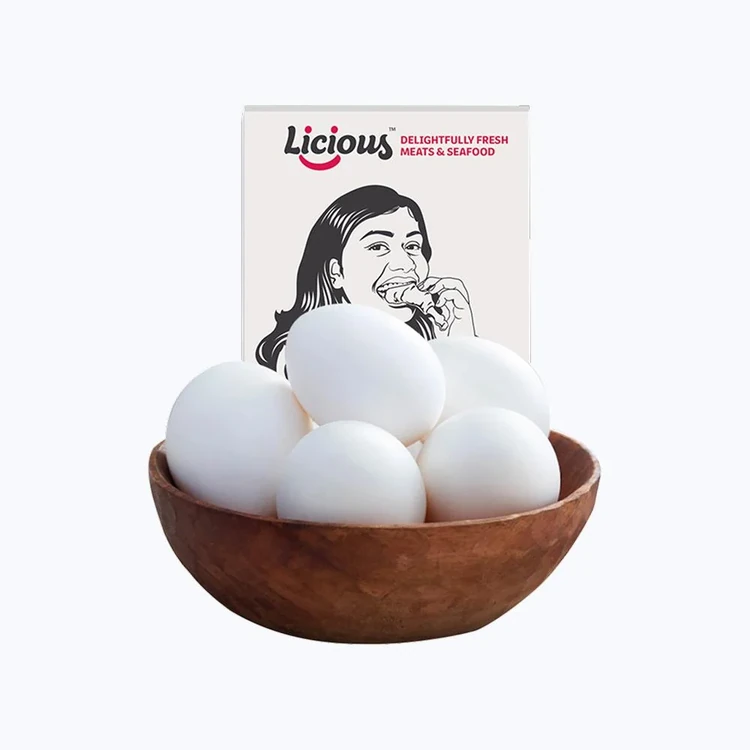 Licious Farm Fresh Classic White Protein Rich Eggs
