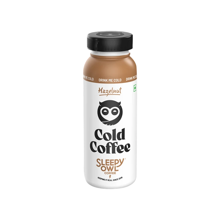 Sleepy Owl Hazelnut Cold Coffee