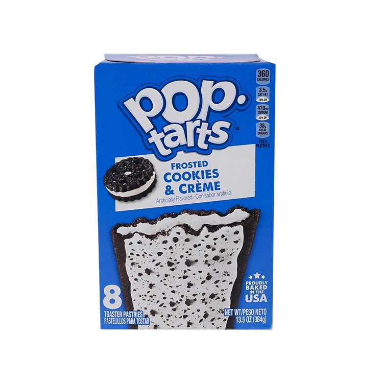 Kellogg's Pop Tarts Cookies & Cream Pastry