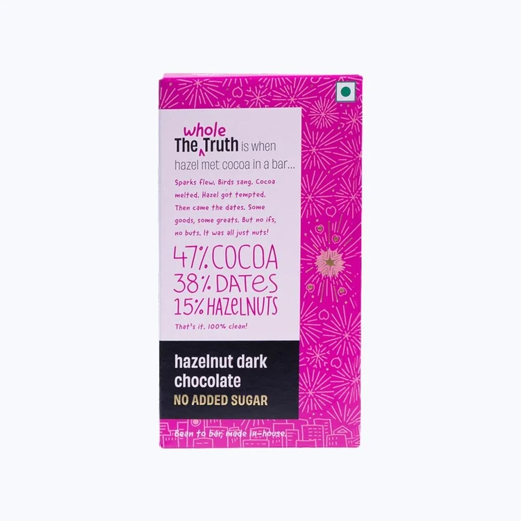 The Whole Truth Hazelnut Dark Chocolate Bar
