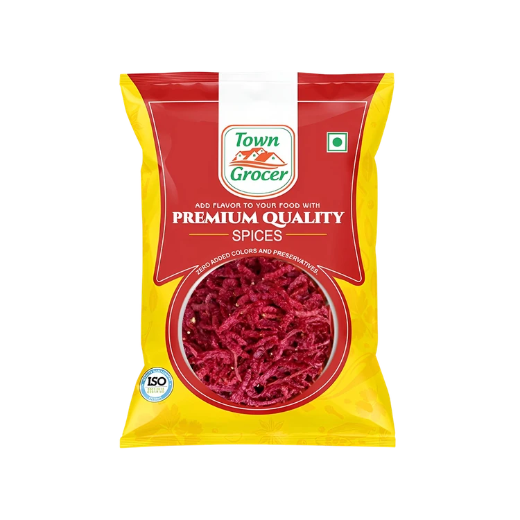 Town Grocer Byadgi Chilli Whole (Stemless) (Menasinakayi)