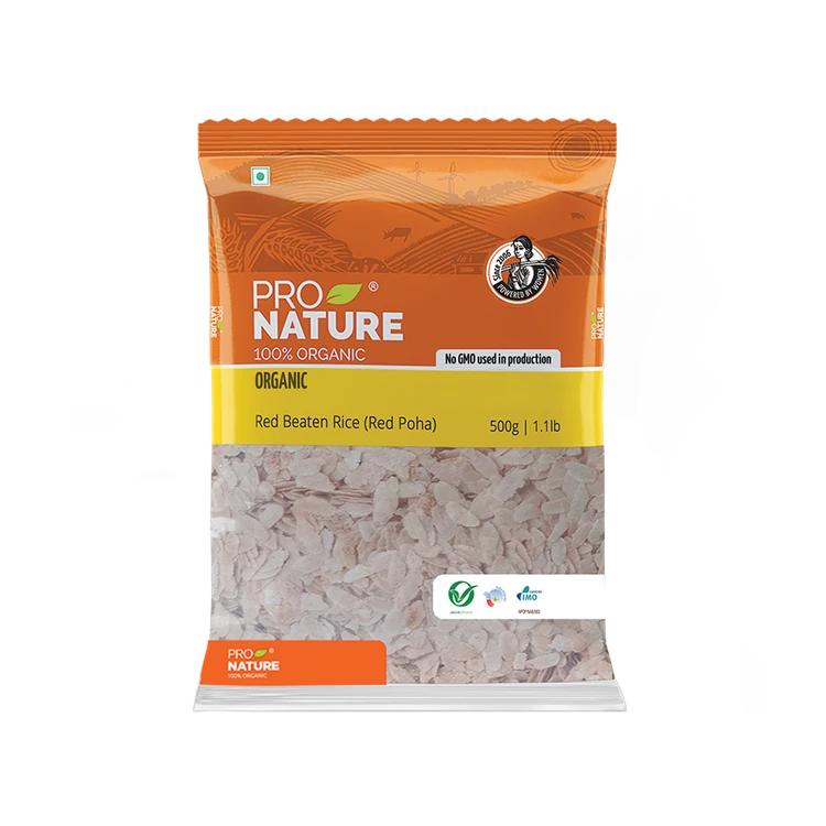 Pro Nature Red Organic Red Poha
