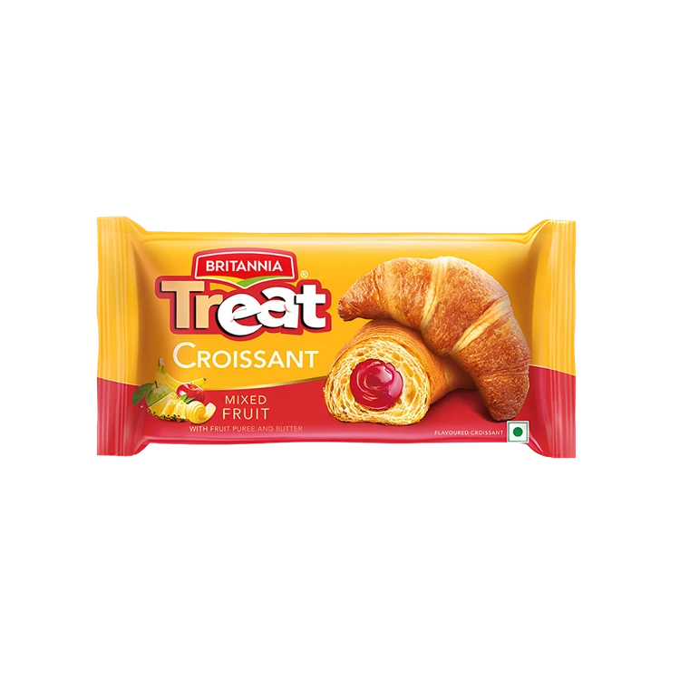Britannia Treat Croissant with Mixed Fruit Creme Filling