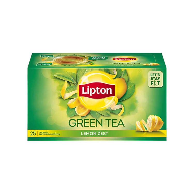 Lipton Lemon Zest Green Tea Bags