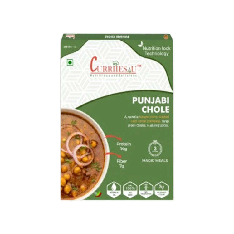 Curriies4u Ready to Eat Punjabi Chole