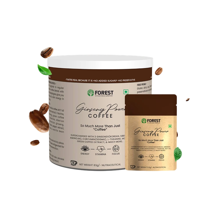 The Forest Superfood Ginseng Power Instant Coffee