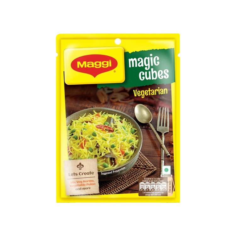 Maggi Magic Cubes Vegetarian Sabzi Masala (60 Cubes) (Tarkari Masala)