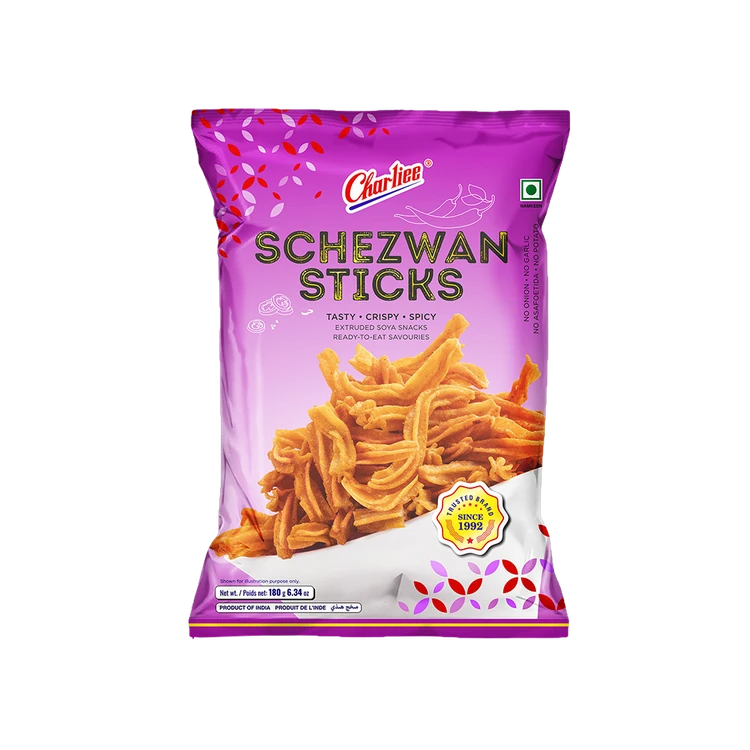 Charliee Schezwan Soya Sticks