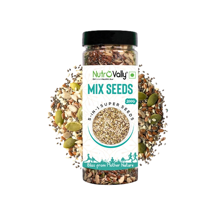 NutroVally 5-In-1 Super Seeds Mix