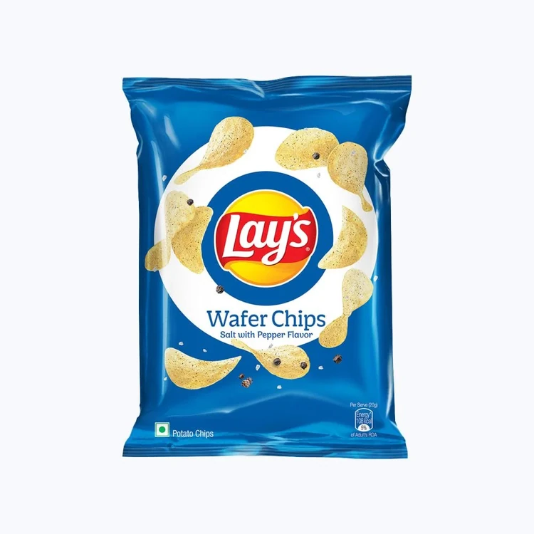 Lay's Wafer Style - Salt with Pepper Potato Chips