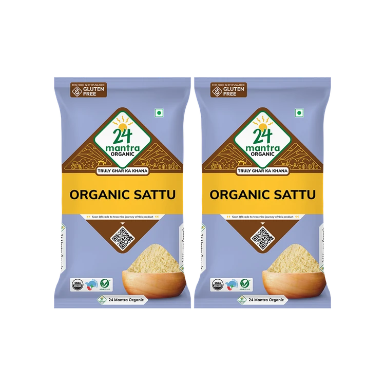 24 Mantra Organic Sattu - Pack of 2