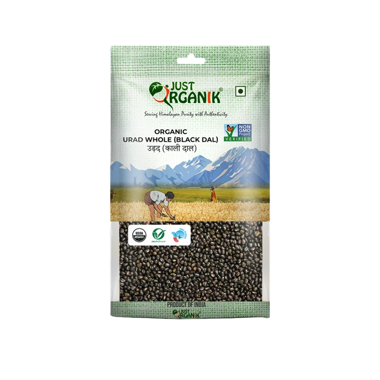 Just Organik Black Organic Urad (Sabut)