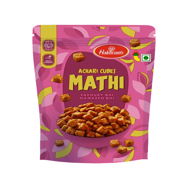 Haldiram's Achari Cubes Mathri/Matthi
