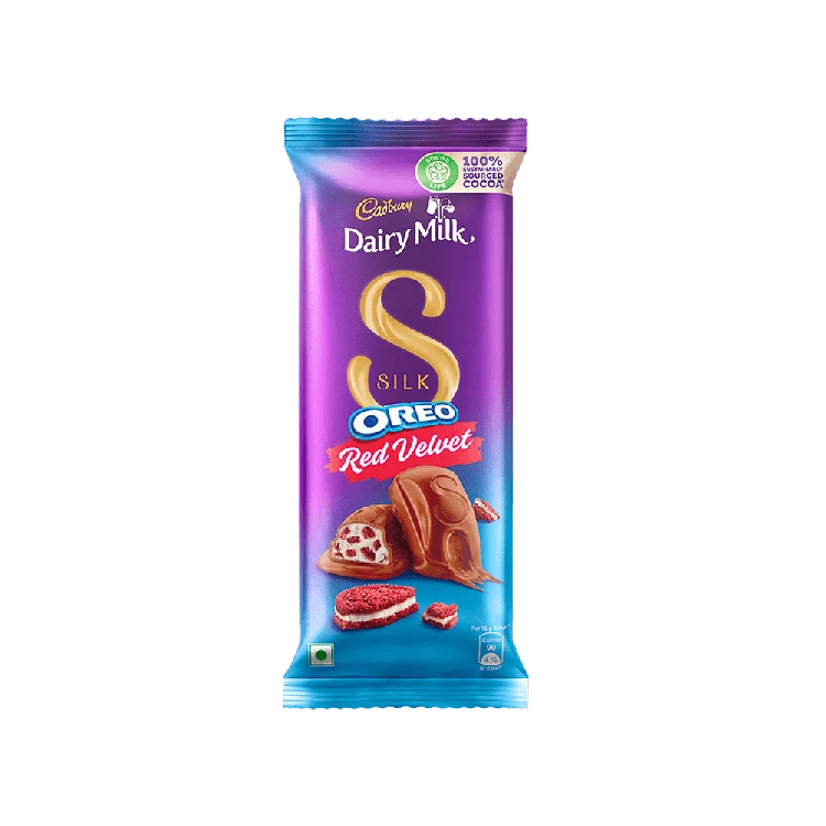 Cadbury Dairy Milk Silk Oreo Red Velvet Chocolate Bar