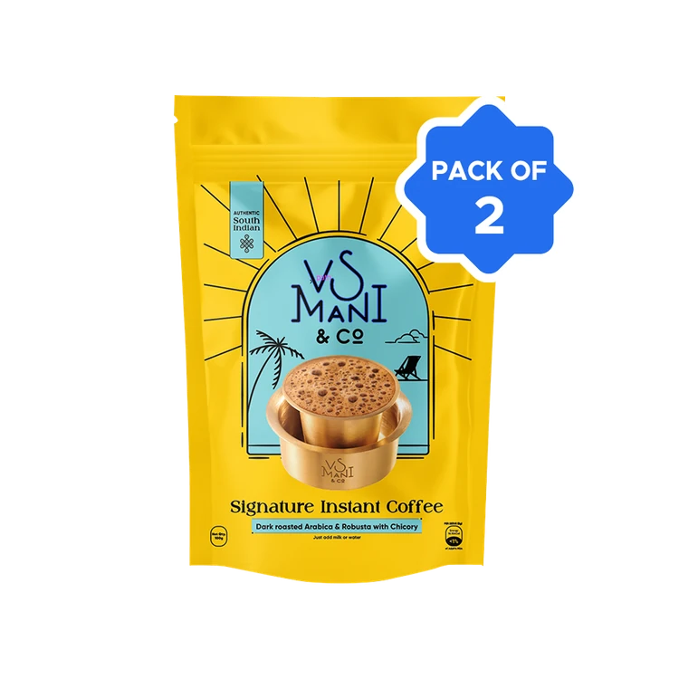 VS Mani & Co. Signature Instant Coffee - Pack of 2
