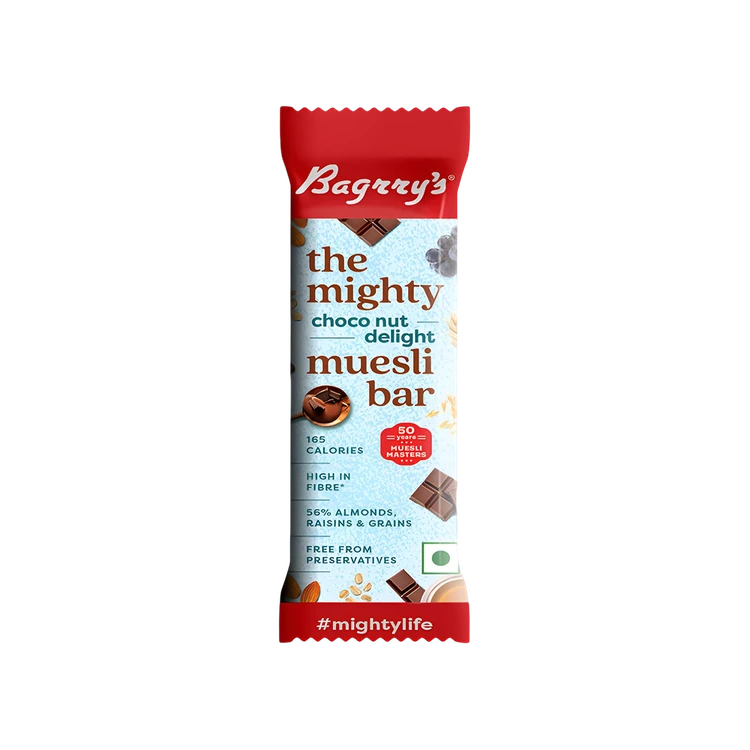 Bagrry's Mighty Muesli Bar (Choco Nut Delight)