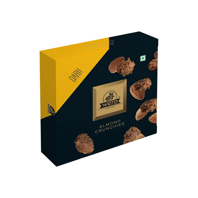 Wero Dark Chocolate Almond Crunchies