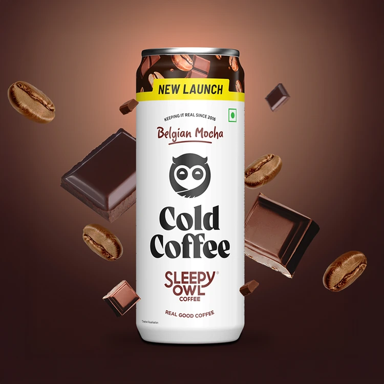 Sleepy Owl Belgian Mocha Cold Coffee