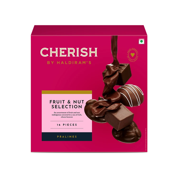 Haldiram's Cherish Fruit & Nut Selection Chocolate Gift Pack