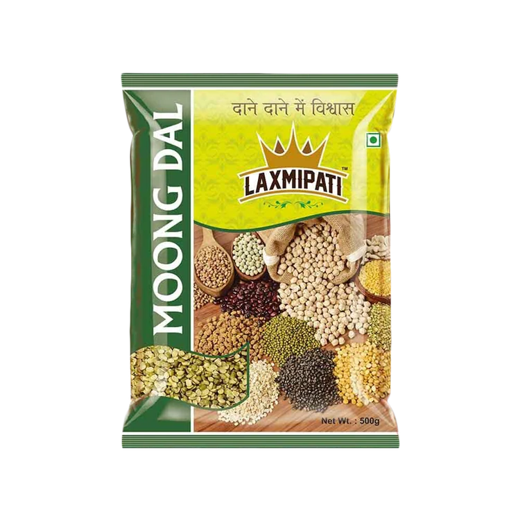 Laxmipati Green Moong Dal (Chilka) - Pack of 2 (Hesaru Kalu)