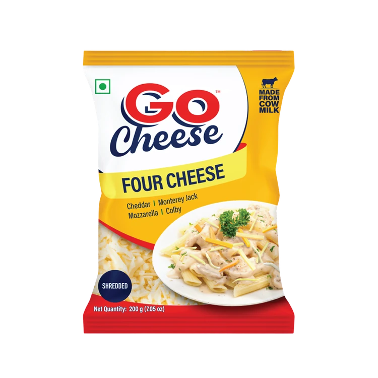 Go Cheese Four Shredded Cheese