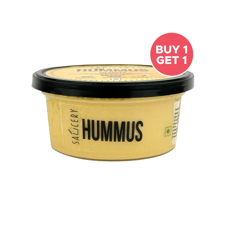 Saucery Hummus Dip - Buy 1 Get 1 Free