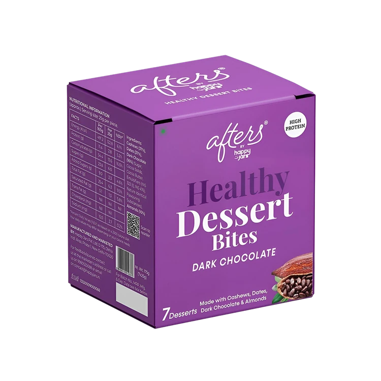 Happy Jars Afters Healthy Dark Chocolate Dessert Bites