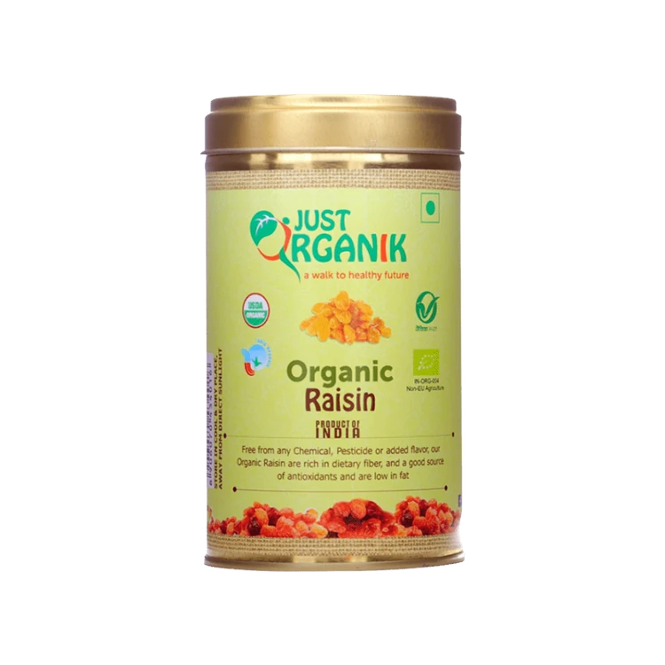 Just Organik Organic Raisins
