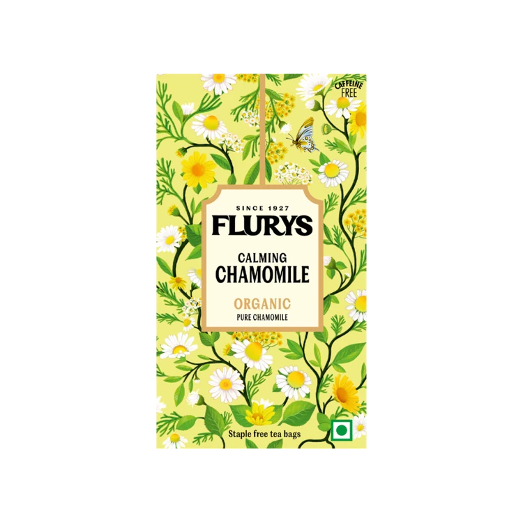 Flurys Pure Chamomile Organic Tea Bags