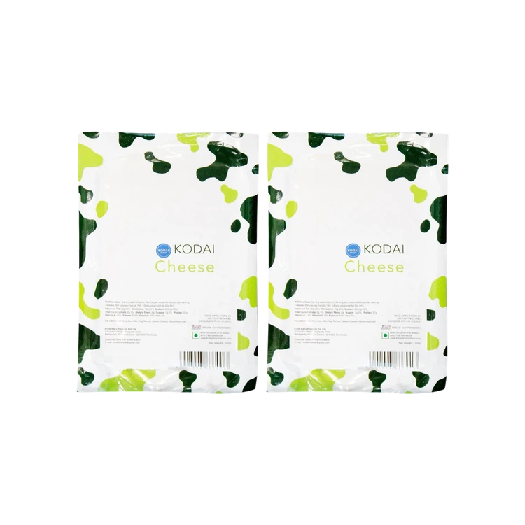 Kodai Cheddar Cheese Block - Pack of 2