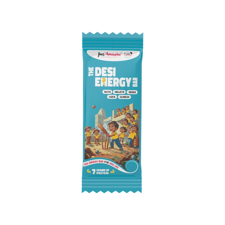 JUS'AMAZIN The Desi Energy Bar