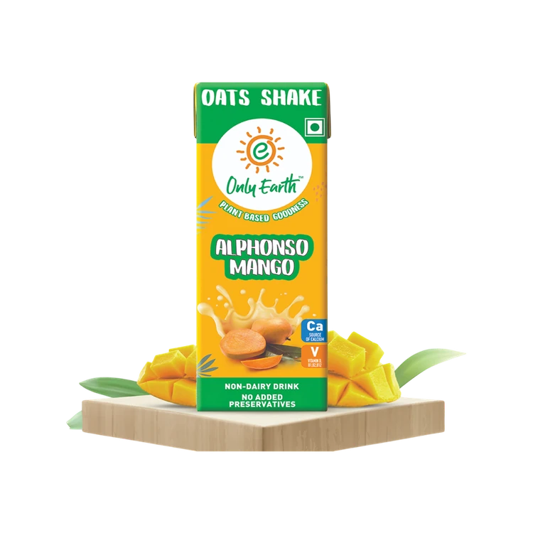 Only Earth Alphonso Mango Oat Beverage Shake