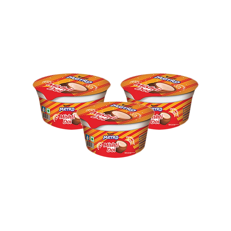 Metro Mishti Doi - Pack of 3
