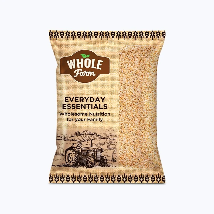 Whole Farm Premium Roasted Wheat Daliya (Godhi Rave)