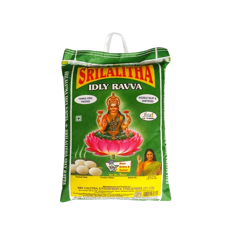 Sri Lalitha Idli Rava - Small Cut (Rave)