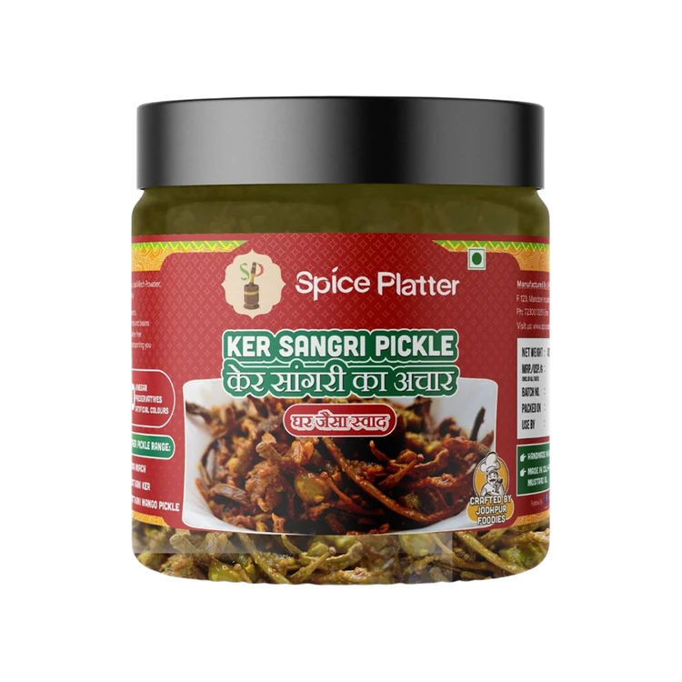 Spice Platter Ker Sangri Pickle