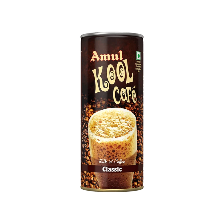 Amul Kool Cafe Milk 'n' Coffee Flavoured Milk (Can)