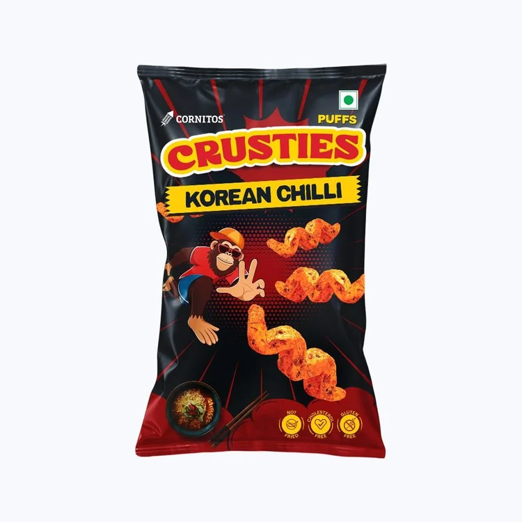 Cornitos Crusties Puffs Korean Chilli Flavour