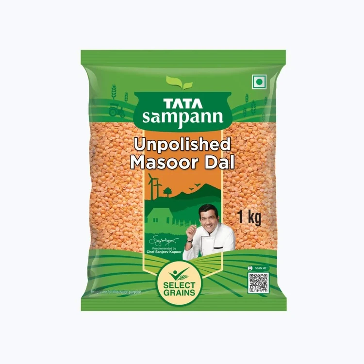 Tata Sampann Masoor Dal Unpolished (Masoor Bele)