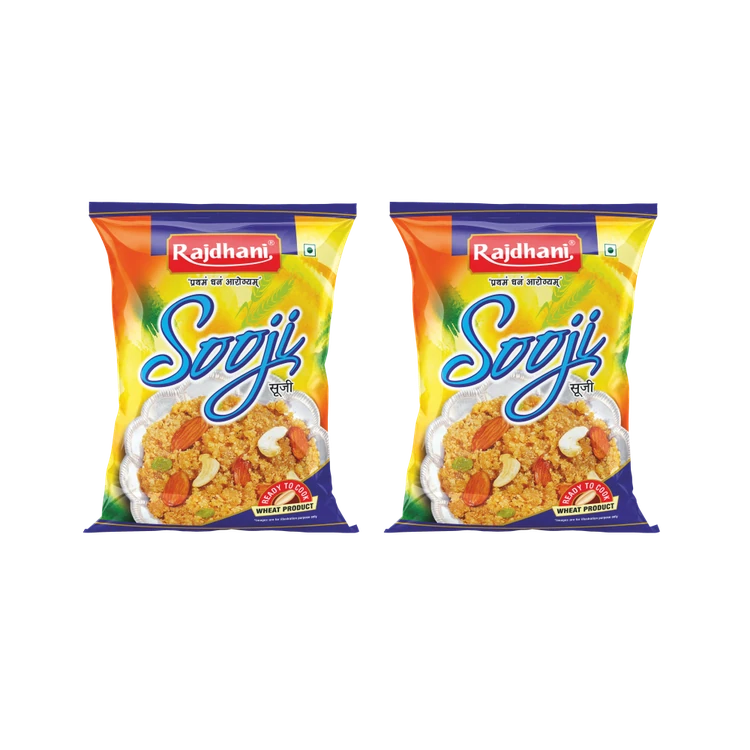 Rajdhani Sooji/Rava - Pack of 2 (Rave)