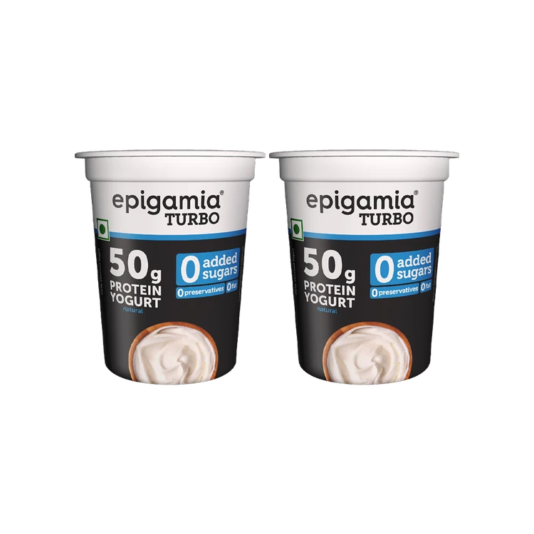 epigamia Turbo 50 g Protein Greek Yogurt - Pack of 2