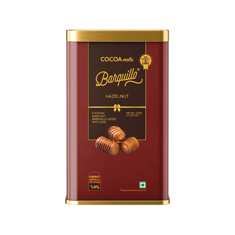 BARQUILLO Hazelnuts Shaped Chocolates