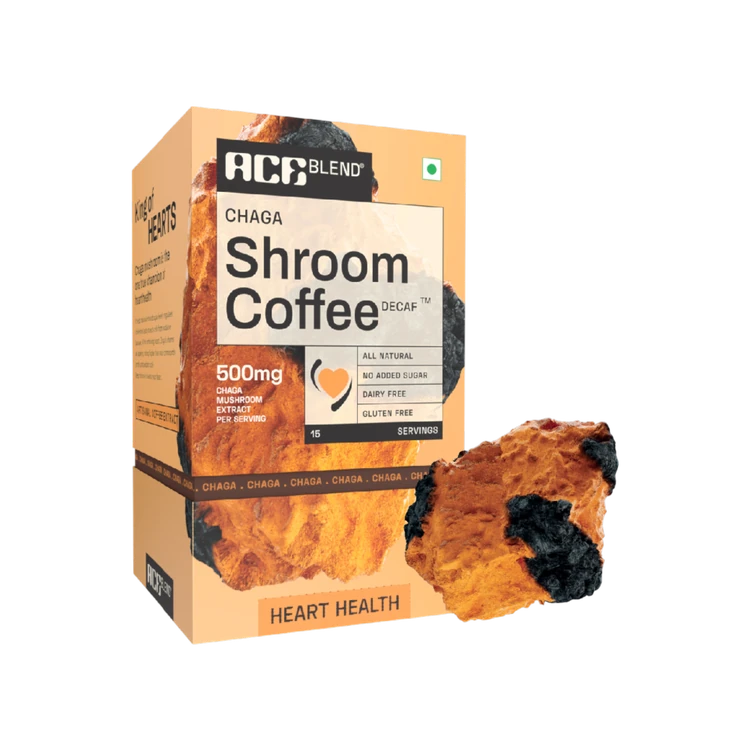 Ace Blend Chaga Shroom Instant Coffee -Heart Health