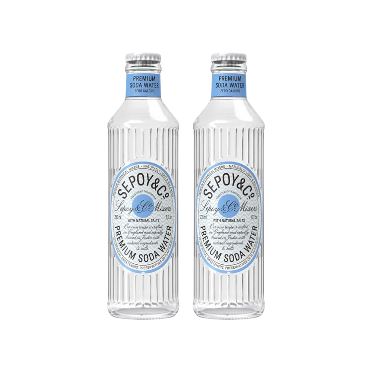Sepoy & Co. Premium Soda Water - Pack of 2