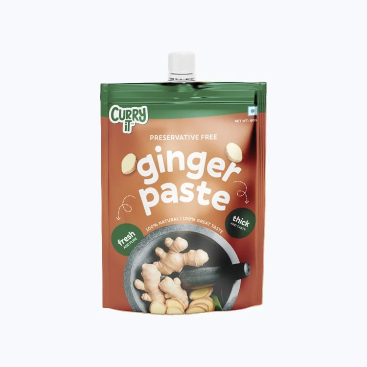 Curryit Ginger Paste (Preservative Free)